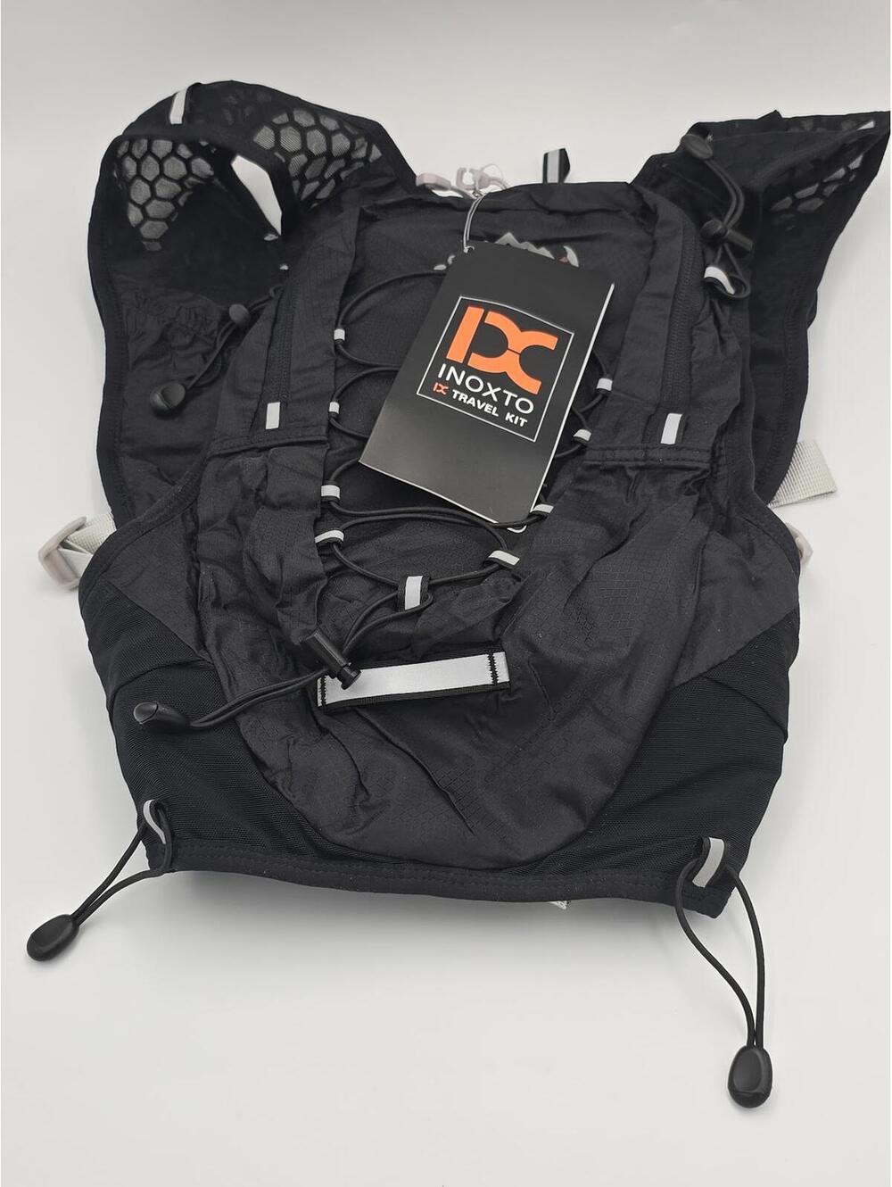 NWT INOXTO Travel Kit Black Hydration Backpack+Water Bladder